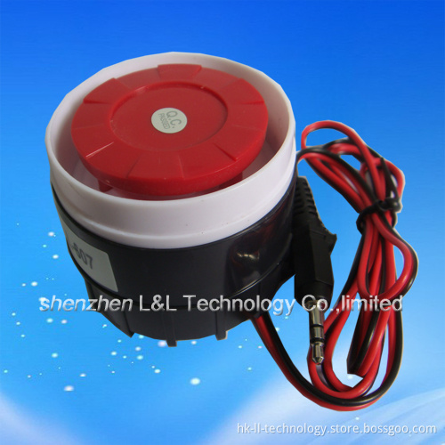 90dB Mini Indoor Wired Siren for GSM Home Alarm System (L&L-607)